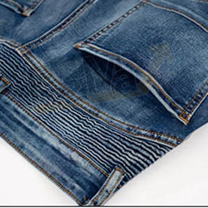 Jean de moto léger pour hommes, nouveau pantalon de moto à la mode pour hommes, fabriqué au Pakistan - Product Image 6