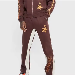 Survêtement et ensemble de jogging personnalisés de qualité pour hommes, 100 % coton, légers, respirants, pour l'hiver, vente en gros - Product Image 5