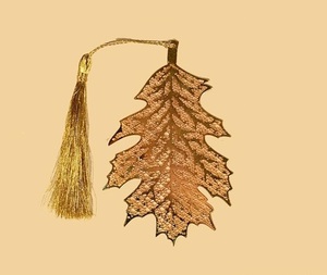 Bookmark-lá giáng sinh, bookmark kim loại chất lượng tốt nhất trong chất lượng thế giới mà thế giới biết sản xuất tại Ấn Độ - Product Image 1