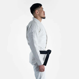 Uniforme de judo unisexe de qualité supérieure dernier style avec logo personnalisé vente en gros à bas prix d'usine - Product Image 2