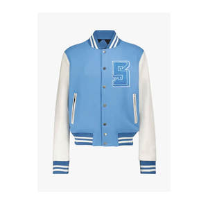 Chaqueta de béisbol de diseño personalizado de fábrica, ropa deportiva Unisex de manga larga, sudadera, chaqueta de Universidad - Product Image 5