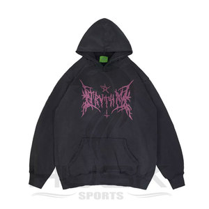 เสื้อมีฮู้ดสำหรับสตรีทแวร์ปักลายนูน,เสื้อแบบสั่งทำ - Product Image 1