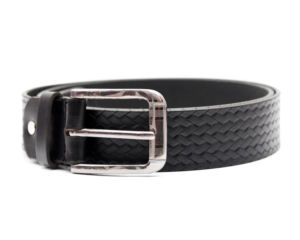 Ceinture en cuir de vache véritable unisexe de qualité supérieure tenue de cérémonie/décontractée avec laiton pour la taille de la boucle et les options de couleur disponibles - Product Image 1