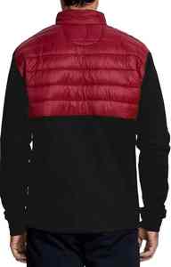 Blousons de golf matelassés OEM pour hommes – Style décontracté, performance optimale, fermeture éclair intégrale, col montant, hiver, logo frontal - Product Image 6