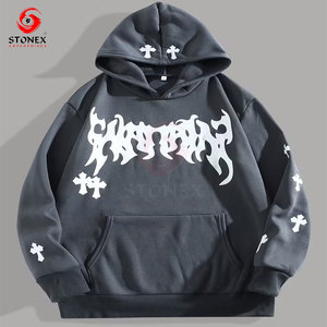 Sweat à capuche pour homme, élégant, pour l'hiver, design personnalisé, impression de logo de haute qualité, 100% coton, coupe régulière, respirant, séchage rapide, bas prix - Product Image 1