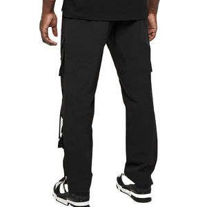 Pantalones de chándal apilados cónicos elásticos para hombre populares personalizados recién llegados OEM - Product Image 5