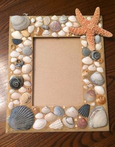 Espejo de pared de concha de mar rectangular redondo Vintage en diseño de playa costera con estilo de espejo de concha Vangaurd - Product Image 4