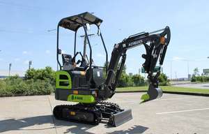 Mini-excavatrice A14SE d'Achilles avec moteur Kubota, chenilles JCB, vérin hydraulique Eaton, garantie de 3 ans - Product Image 2