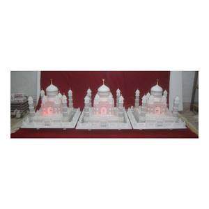 Grossiste italien de marbre blanc pur Makrana, réplique du Taj Mahal pour la décoration et les designs intérieurs - Product Image 1