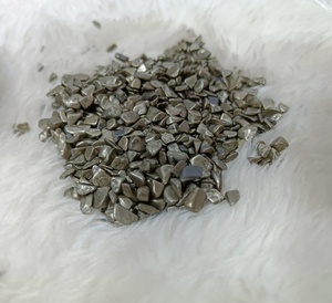 Pierre de pyrite naturelle brute de haute qualité, éclats polis, petites pierres concassées, pierre de guérison Reiki, forme irrégulière, pour la décoration intérieure - Product Image 3
