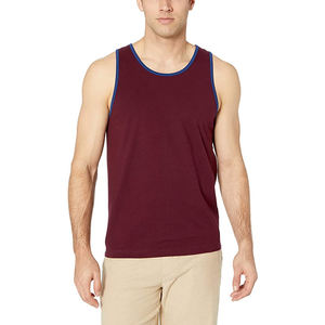 Camiseta sin mangas deportiva para hombre, camiseta de secado rápido de alta calidad para Fitness, gimnasio, correr, de verano - Product Image 1