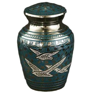 Brass Cremation Keepsake <b>Urns</b> With Fairy Engraving Black And Gold Finished High Quality <b>Mini</b> Keepsake <b>Urns</b> <b>For</b> Human <b>Ashes</b> - Product Image 2