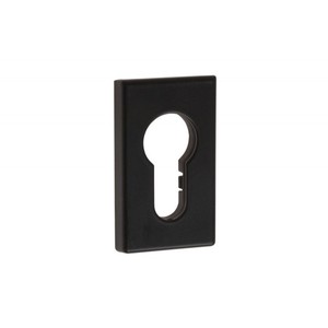 Escudo para manija de ventana ITALIA, recto-Negro - Product Image 1
