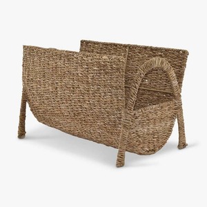 Unique design seagrass <b>file</b> storage rack magazine holder <b>box</b> & basket home library office supplies - Product Image 1