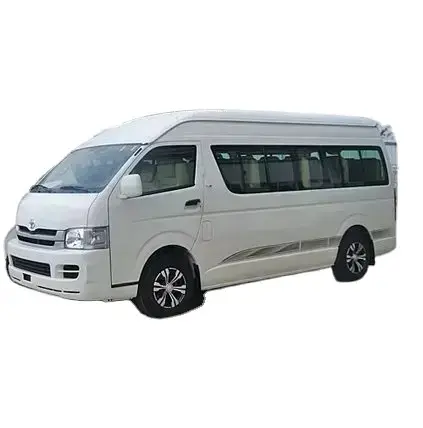 Satılık kullanılan ucuz 2019 Toyota Hiace Mini otobüs/Toyota HIACE satılık kullanılan otobüs