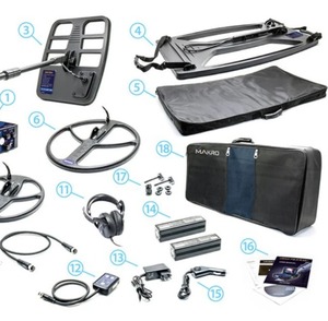 Détecteur de métaux professionnel Nokta Deephunter 3D Pro, scanner de sol pour la recherche de trésors en or, détecteur de cavités métalliques profondes, portée de 5 mètres, certifié ROHS - Product Image 4