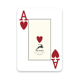 Modiano Texas Poker Brown Jumbo Index 2 100% Cartes à jouer en plastique résistant à l'eau pour joueurs professionnels de fabrication italienne - Product Image 3