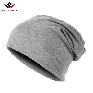 Spring Acrylic Beanie for <b>Men</b> Unisex Knitted Winter <b>Neck</b> <b>Gaiters</b> Casual Solid Hip-hop Snap Slouch Bonnet High Quality WATZY - Product Image 3