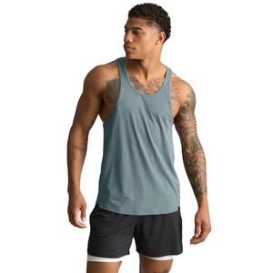 Débardeur de gym uni pour hommes OEM Tissu respirant et évacuant l'humidité Haut pour hommes Logo personnalisé et commandes en gros disponibles - Product Image 3