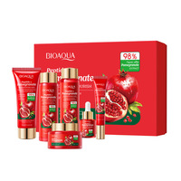 Ensemble de soins du visage luxueux 6 pièces pour femmes, à base de niacinamide et d'acide hyaluronique, éclaircissant, hydratant et rajeunissant, pour tous types de peaux