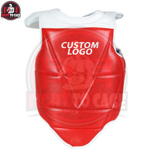 2026 FIGHT to CAGE GEARS FTC-BCG-1408 Protège-poitrine de boxe en PVC, équipement d'entraînement durable toutes saisons - Product Image 5