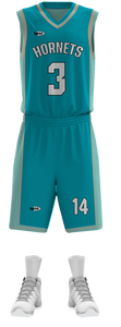 Ensemble de maillot de basket-ball respirant 100% polyester, taille plus, livraison rapide avec assurance qualité - Product Image 2