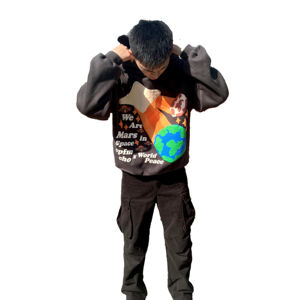 Sudadera con Forro Polar, Gruesa, con Estampado 3D Personalizado, 100% Algodón, Sudadera con Capucha y Logotipo Personalizado - Product Image 5