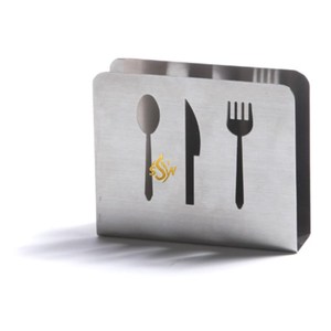 Couverts Designinfg métal argent Ware dessus de Table porte-serviettes meilleure vente maison fête de mariage Ware Table vaisselle porte-serviettes - Product Image 1