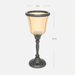 Verre antique doré et noir-Petit - Product Image 4