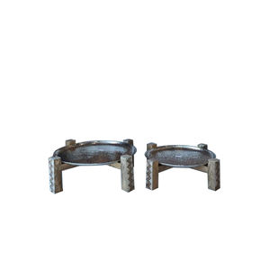 Diseño de lujo, soporte de Metal multifuncional para servir pasteles de frutas, diseño hecho a mano, forma redondeada, soporte para servir pasteles de cumpleaños - Product Image 2