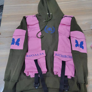 Vente en gros personnalisé de haute qualité luxe Designer lourd 100% coton pull à capuche imprimé et logo brodé - Product Image 1