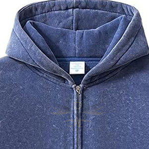 Vente en gros de service OEM Sweats à capuche délavés à l'acide pour hommes Dernier modèle Fabriqué au Pakistan Sweats à capuche délavés à l'acide - Product Image 2