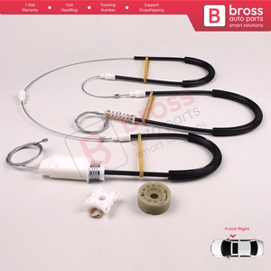 Kit de réparation de lève-vitre BWR975 côté droit pour Z4 E85/E86 2002-2008 Coupé 2 portes Cabriolet 51337198910 - Product Image 4
