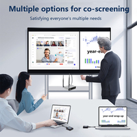 Système de présentation sans fil 4K pour les affaires et l'éducation, récepteur et émetteur de partage d'écran multi-appareils