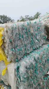 Copos de PET Reciclado de Alta Calidad, Lavados en Caliente, Color Azul Claro, Modelo PF1107, en Venta - Product Image 3