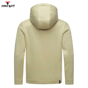 เสื้อฮู้ดสวมหัวของผู้ชายเสื้อมีฮู้ดแบบมืออาชีพสีทึบระบายอากาศได้ดีผ้าเรียบแฟชั่นฤดูหนาวออกแบบโลโก้ได้ตามต้องการ - Product Image 5