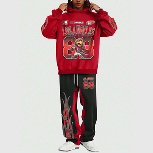 Chándales de hombre DTG DTF estampado casual jogging outfit slim fit de dos piezas gimnasio chándal Atlético poliéster entrenamiento 2025 - Product Image 4