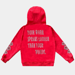 Sweat à capuche d'hiver en molleton 300 grammes, coupe classique, style streetwear premium, délavé à l'acide, 100% coton, pour hommes - Product Image 6