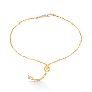 Pulsera con Dijes Finos Blooming Grace para Mujer en Oro y Diamantes - Product Image 4