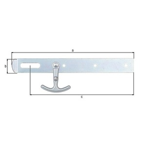 ตะขอเกี่ยว HASP L.250x30mm W.30mm STA ประเภทสินค้า - Product Image 3