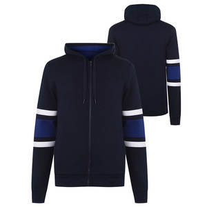 Sudaderas con capucha unisex con cremallera al por mayor novedad 65% algodón 35% poliéster polar ropa de invierno sudaderas con capucha en blanco unisex - Product Image 1