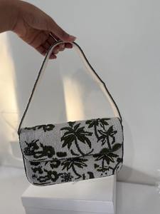 New Arrival Baby <b>Shower</b> Eco Friendly Beading Potli <b>Bag</b> Indian Printed Baby Foot Handle Drawstring Closure Unisex Gift - Product Image 4