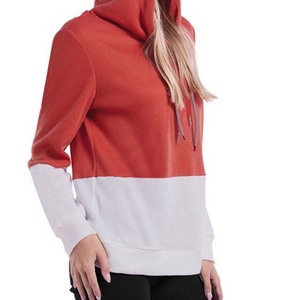 เสื้อฮู้ดผู้หญิงโอเวอร์ไซส์ผ้าคอตตอน100% ใหม่ฤดูหนาวผ้าฟลีซเฮฟวี่เวทปักโลโก้พิมพ์ลาย - Product Image 5