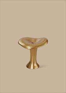 Quemador de incienso de metal El mejor diseño de fragancia para habitación interior Soporte de incienso de metal Combo pintado en oro y blanco - Product Image 2