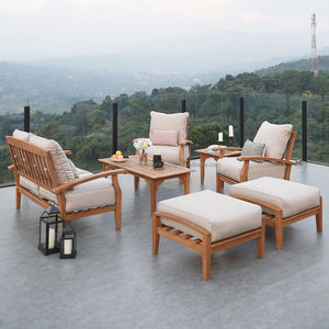 PATIO FURNITURE SET SOFA TEAK WOOD OUTDOOR MADE IN INDONESIA - Product Image 1