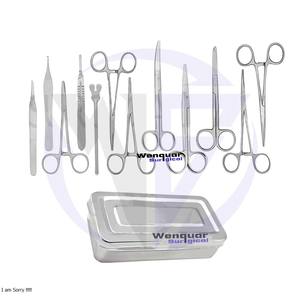 Juego de Instrumentos Quirúrgicos Menores Básicos en Oferta, 13 Piezas, Herramientas de Acero Inoxidable en Caja de Acero Serializable, Fabricado por Wenquar - Product Image 5