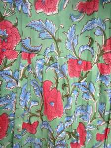 Muy recomendado marfil capas Maxi volantes pantalones cortos mangas hendidura elegante Vintage estampado Floral A-Line Midi vestido 100% algodón - Product Image 3