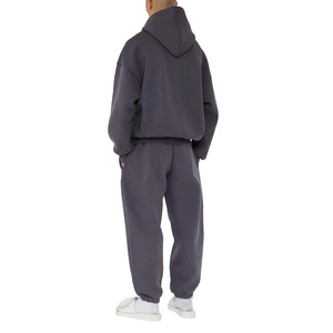 Survêtements de jogging unisexe 100% coton Survêtements à capuche avec logo personnalisé de haute qualité pour l'entraînement d'hiver en salle de sport Caractéristique respirante - Product Image 6