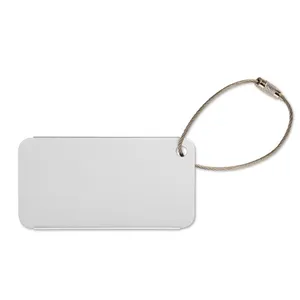 Porte-clés et mousquetons promotionnels personnalisés TAGGY, étiquette de bagage personnalisable - Product Image 4