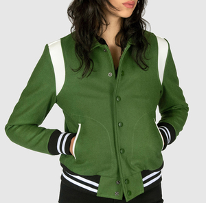 เสื้อแจ็กเก็ตความหลากหลายของตัวอักษรสำหรับผู้ชายเสื้อแจ็กเก็ตความหลากหลายแบบสั่งทำโลโก้ขนาดใหญ่พิเศษ - Product Image 1